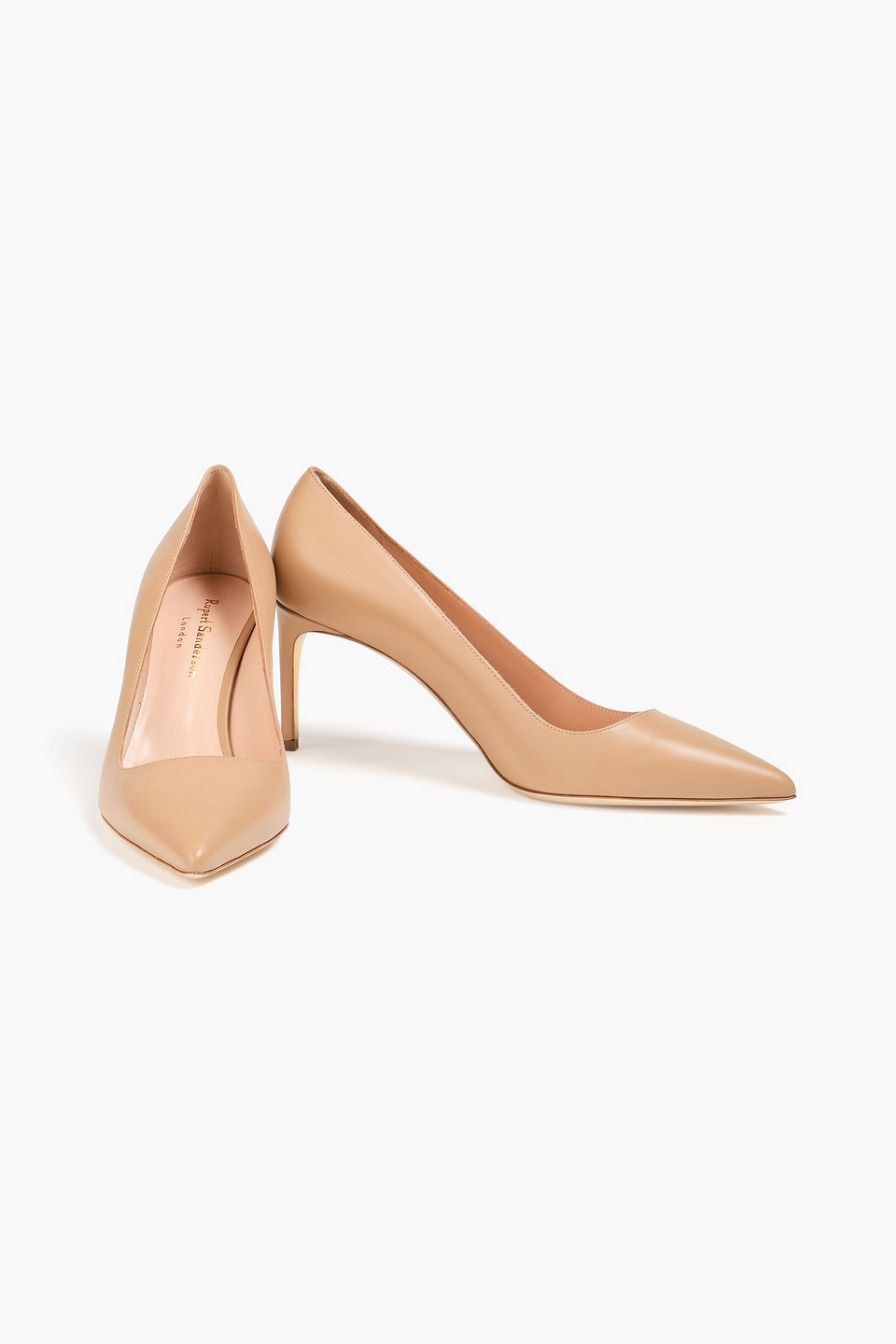  Rupert Sanderson - Pumps „nada“ Aus Leder - Neutral - Eu 37 
