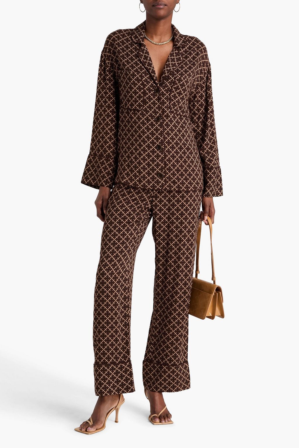 BY MALENE BIRGER Bluse „Amanna“ aus Musselin mit Print