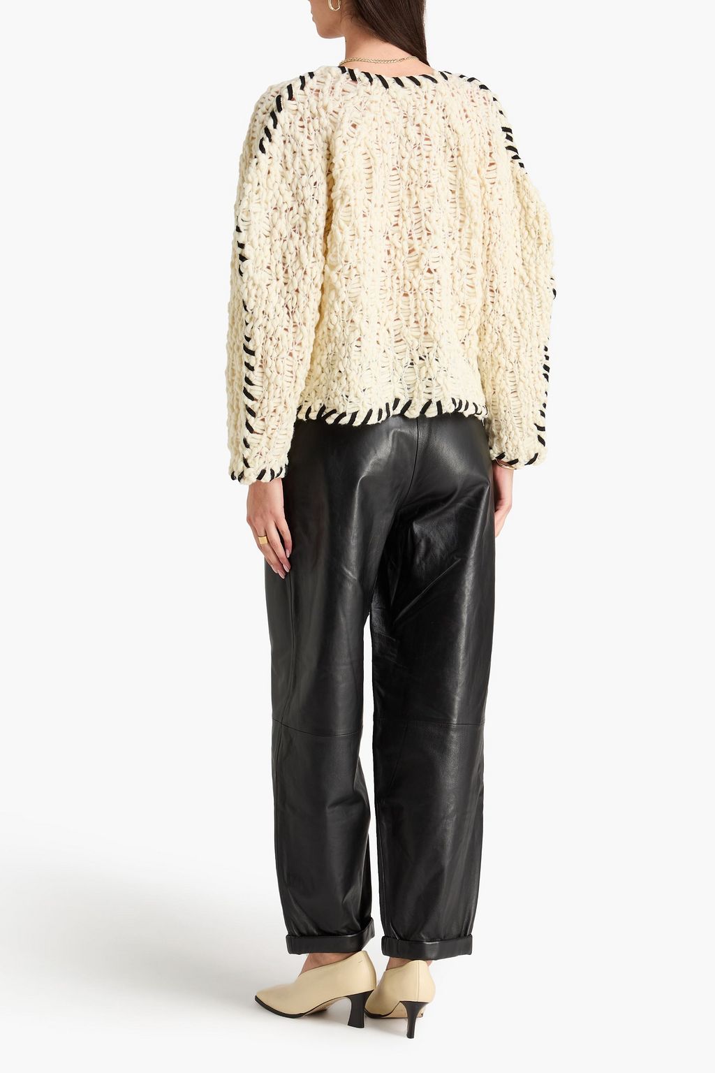 BY MALENE BIRGER Joanni leather tapered pants