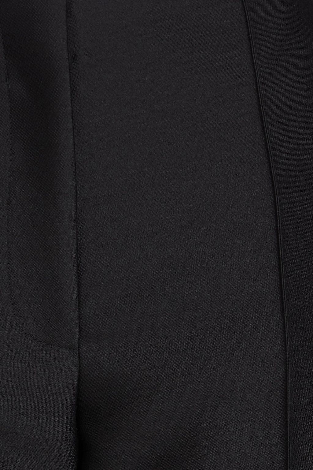 REJINA PYO Emery wool and silk-blend twill slim-leg pants