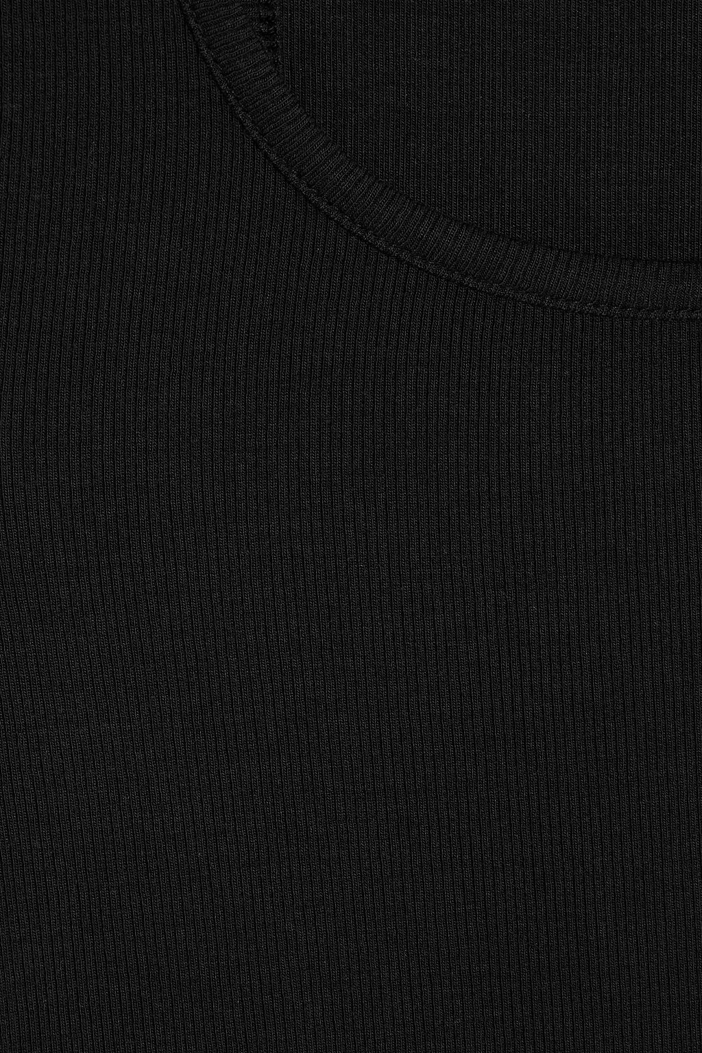 FRAME Ribbed stretch-modal tank