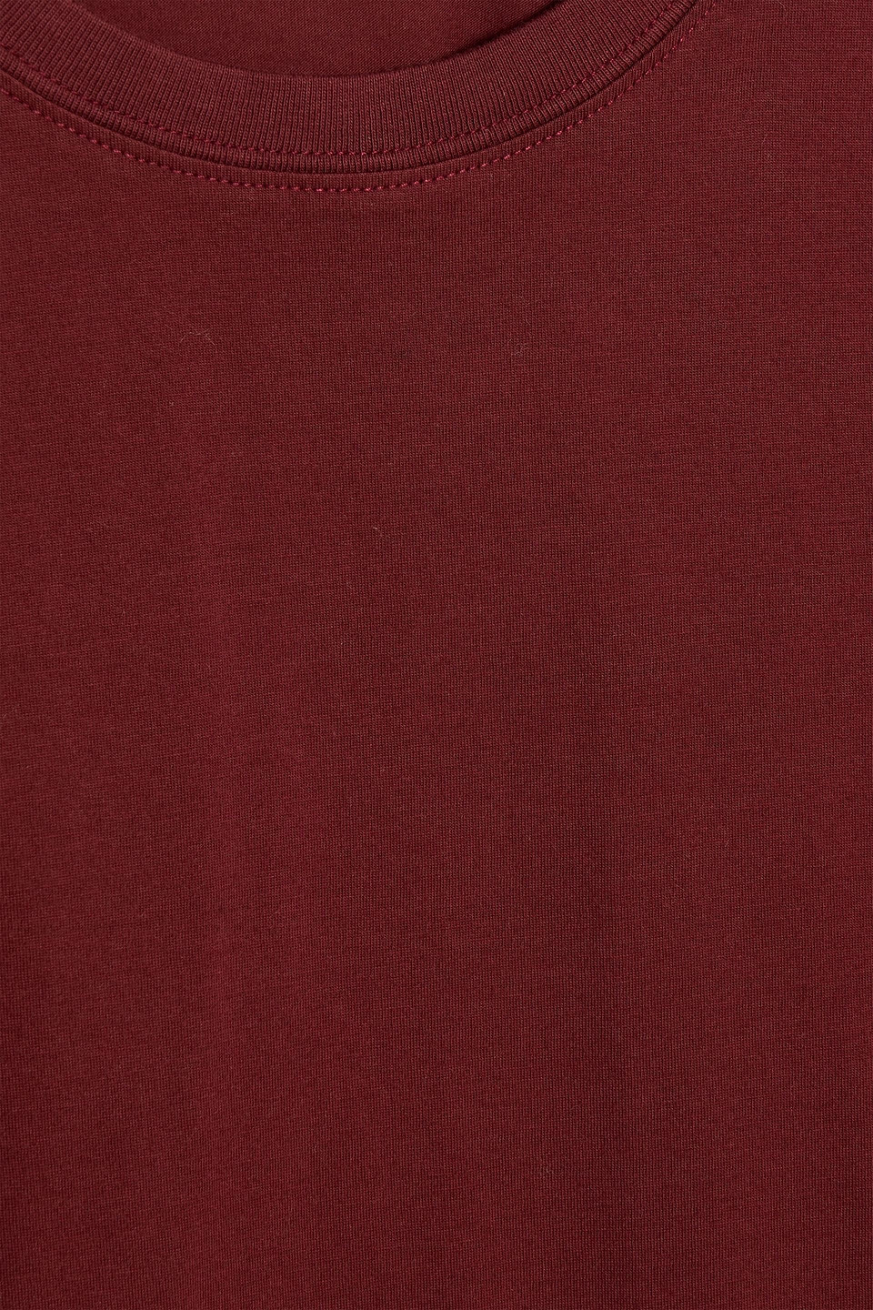 Frame Cotton-jersey Top In Brown