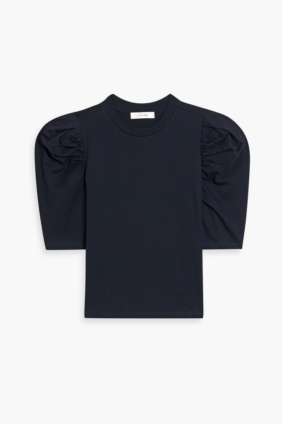 Frame Cotton-jersey T-shirt In Blue