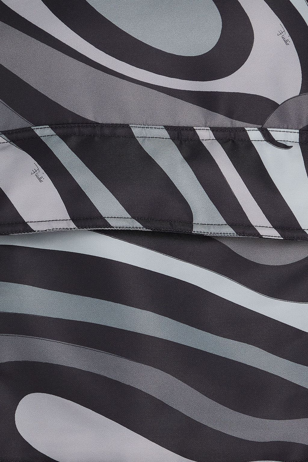 PUCCI シェル オーバーサイズ アノラック プリント入り