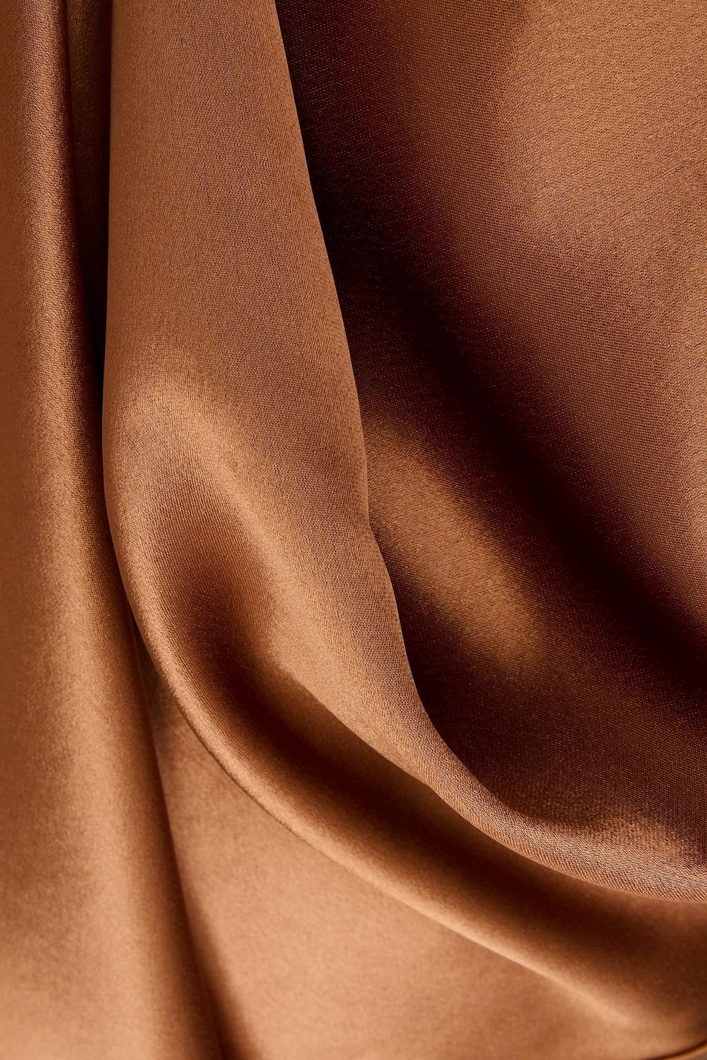 BY MALENE BIRGER Leviana asymmetric satin-crepe midi dress