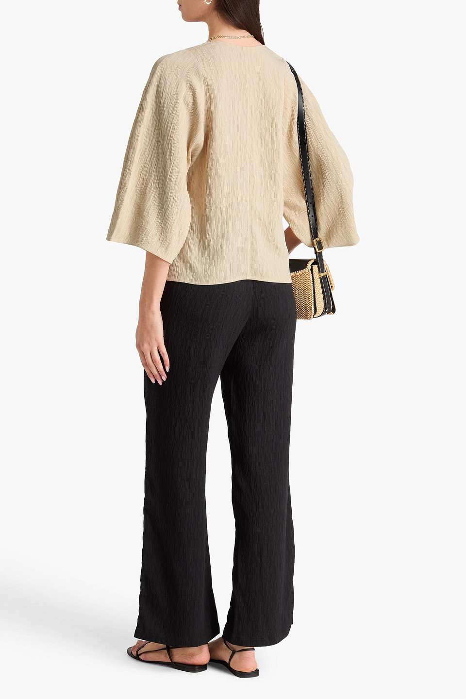  By Malene Birger - Bluse „calyas“ Aus Jacquard - Neutral - De 36 