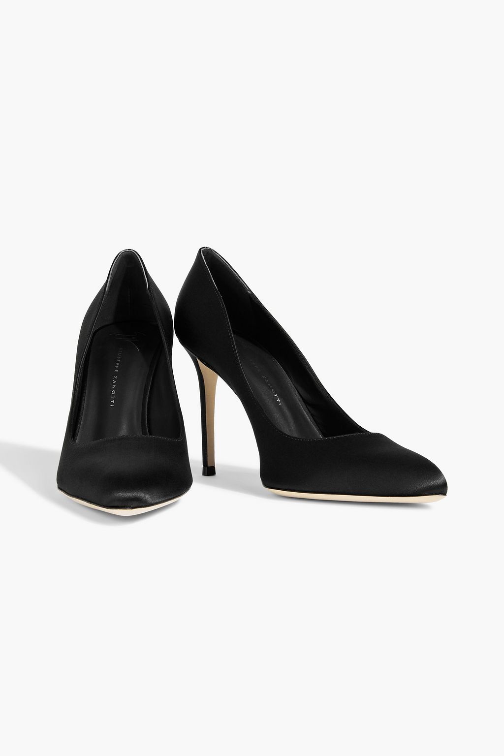 GIUSEPPE ZANOTTI Annette satin pumps
