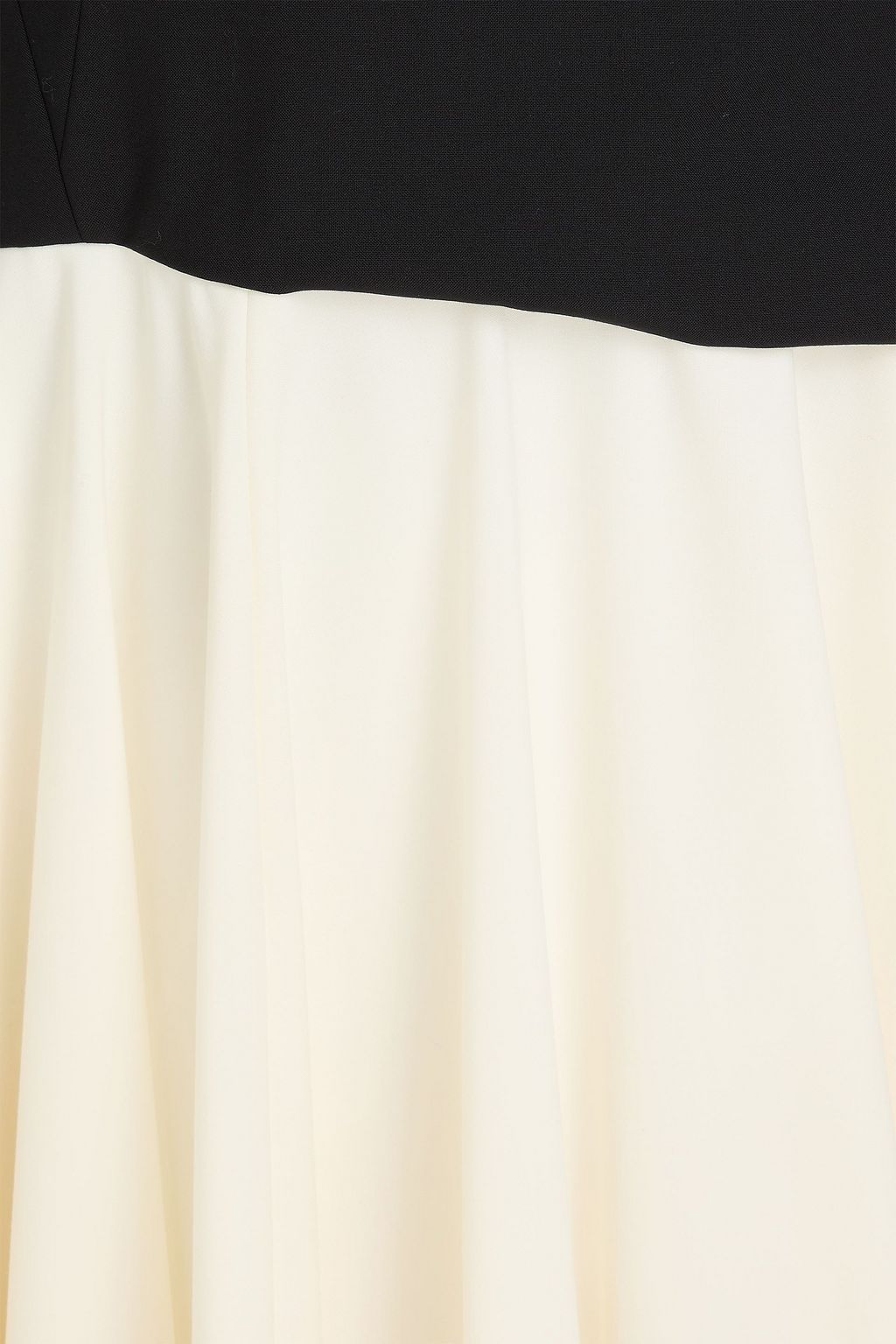 EMILIA WICKSTEAD Federica two-tone crepe midi dress