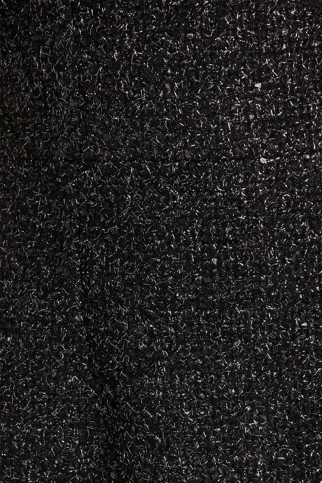 EMILIA WICKSTEAD Karolyn open-back metallic tweed maxi dress