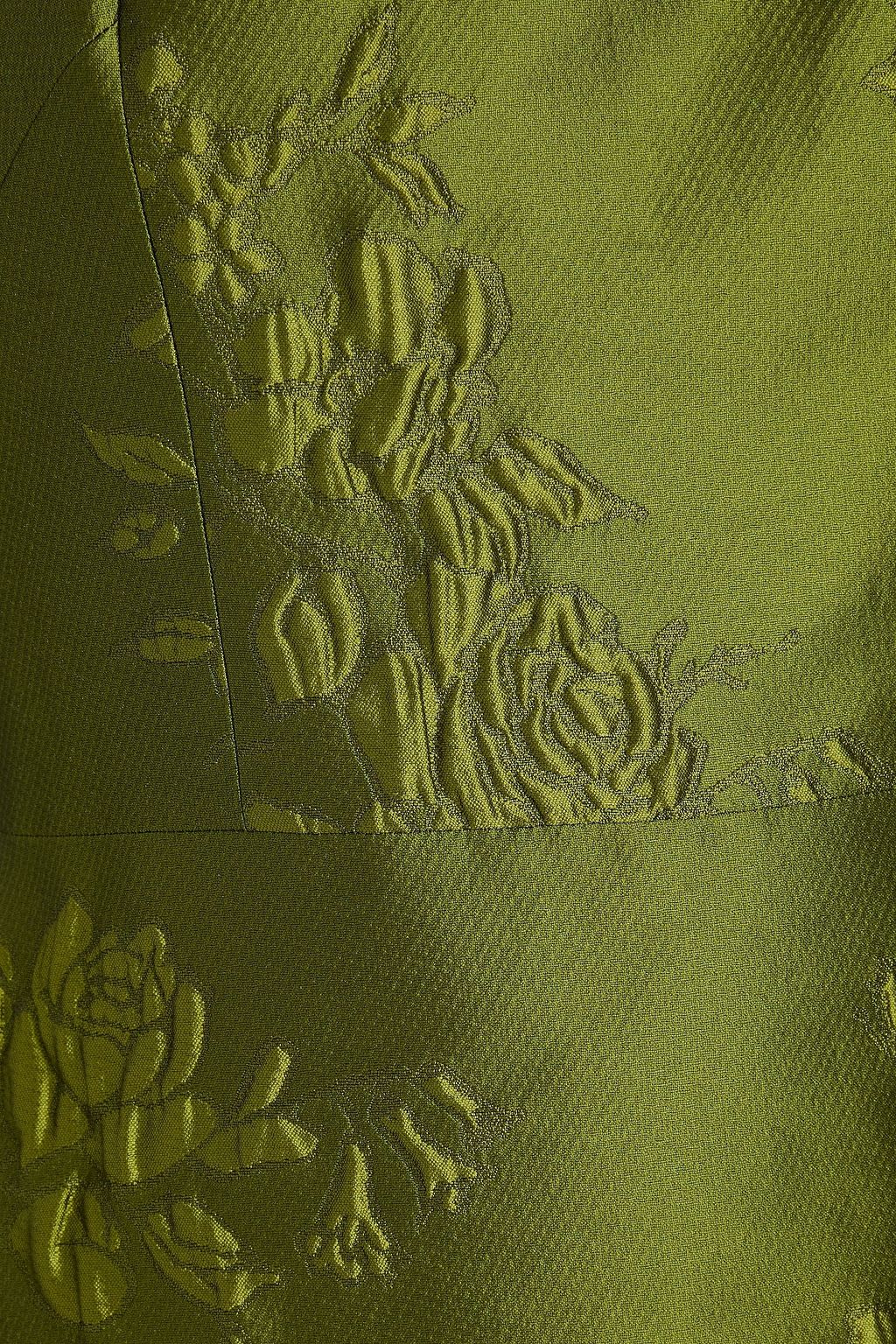 EMILIA WICKSTEAD Pinah cloqué midi dress