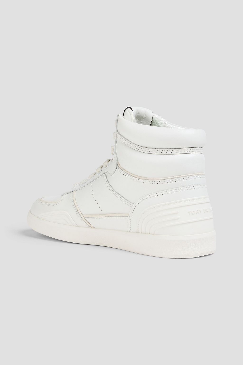 TORY BURCH Clover leather high-top sneakers
