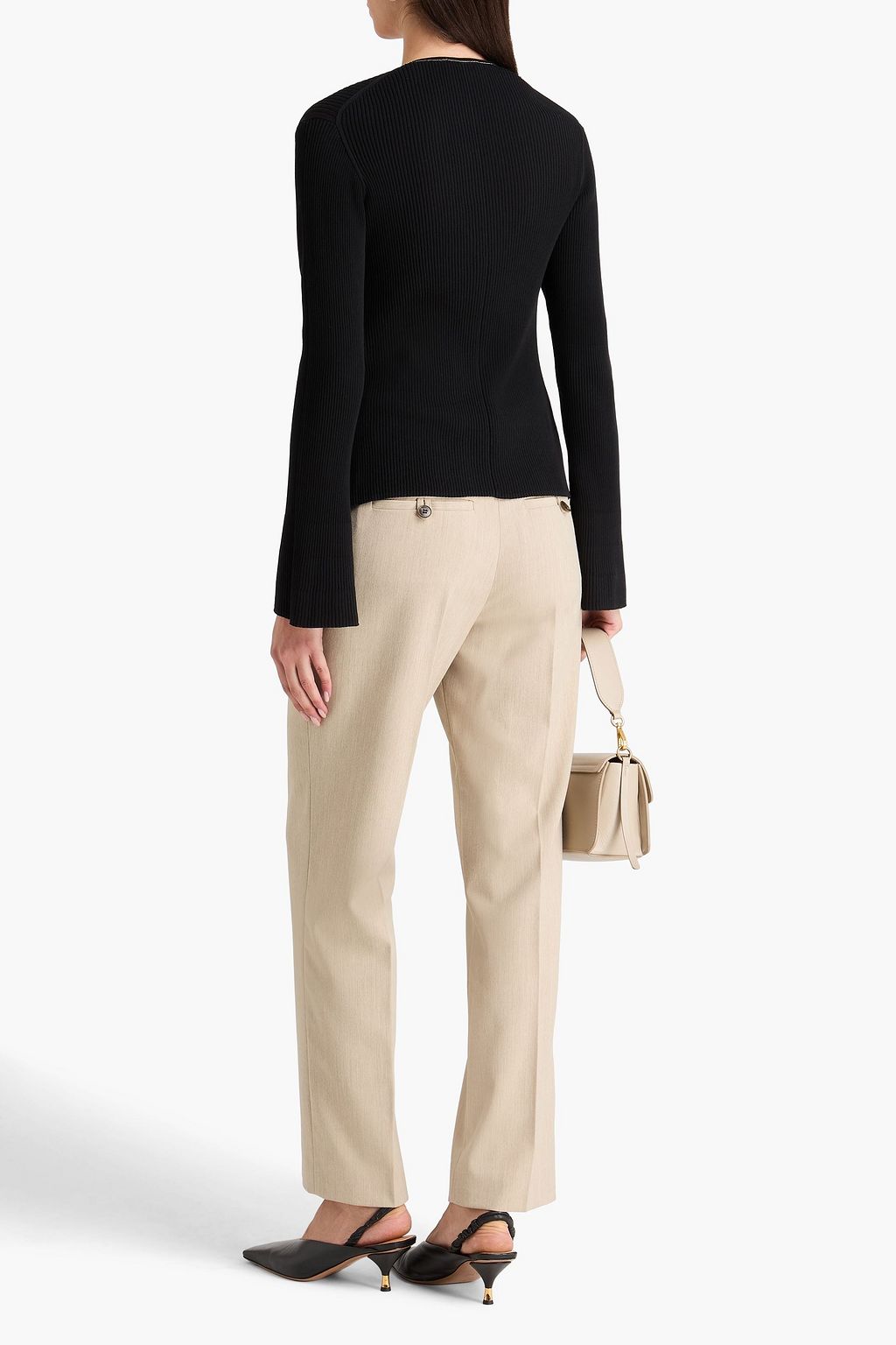 BY MALENE BIRGER Igda crepe straight-leg pants