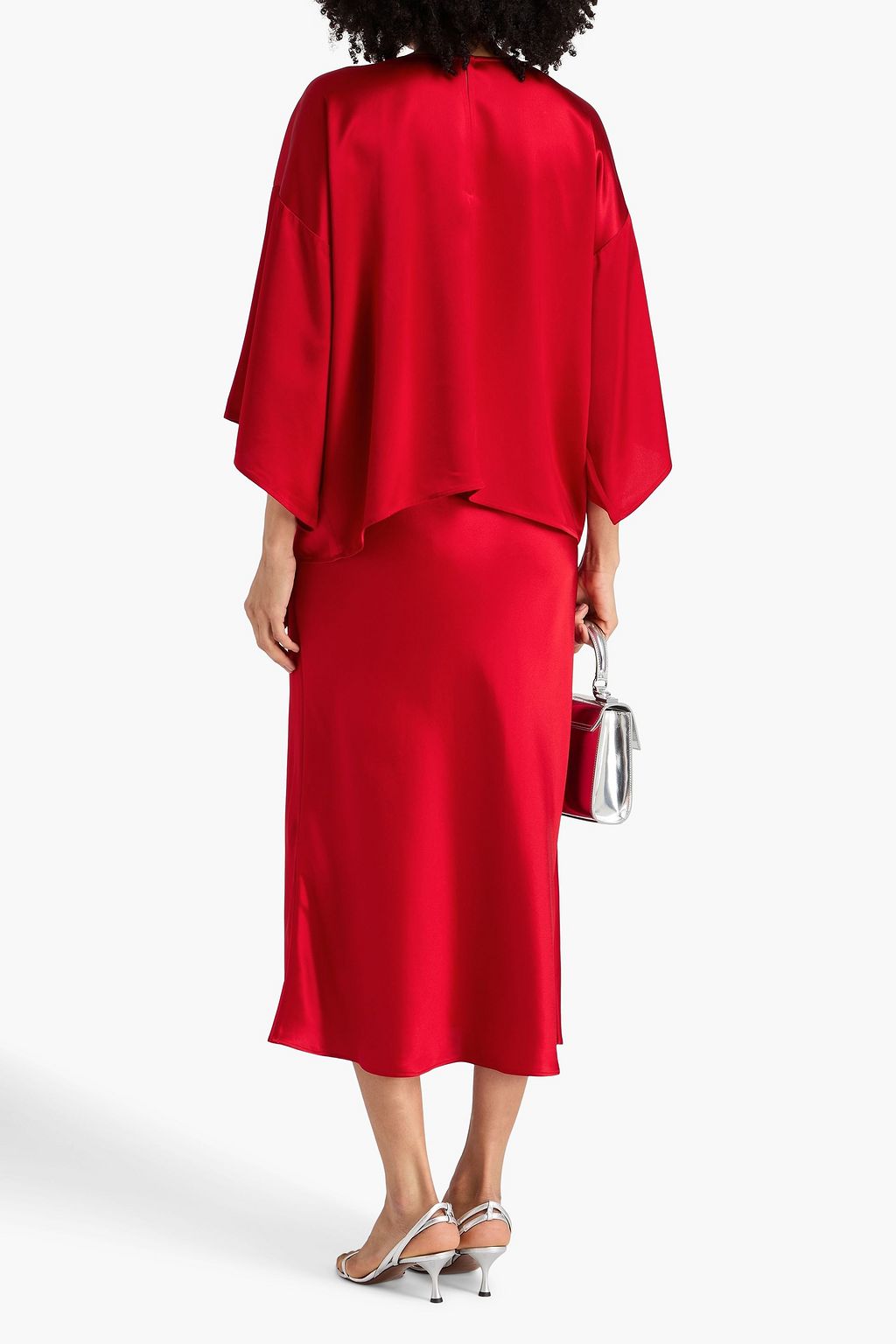 BY MALENE BIRGER Satin-crepe blouse