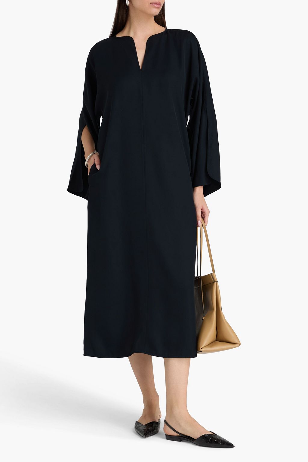 BY MALENE BIRGER فستان متوسط الطول من التويل