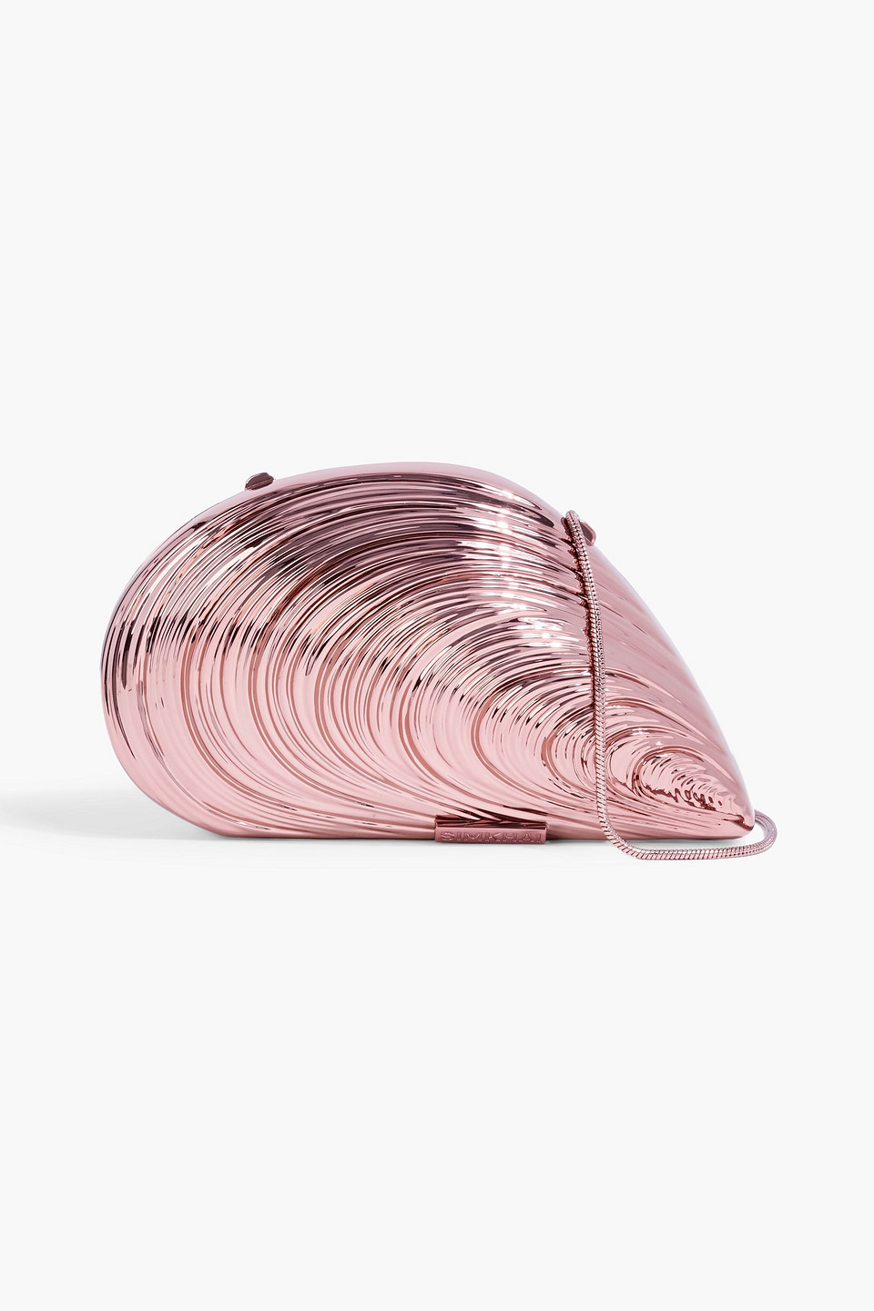 Simkhai Bridget Rose Gold-tone Clutch