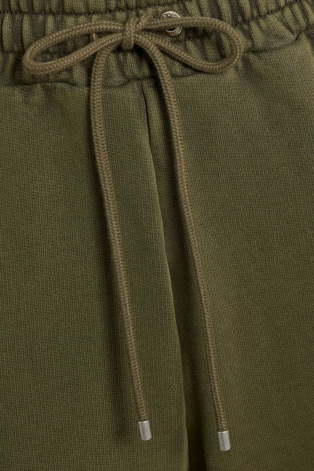 FRAME Cotton-blend fleece track pants