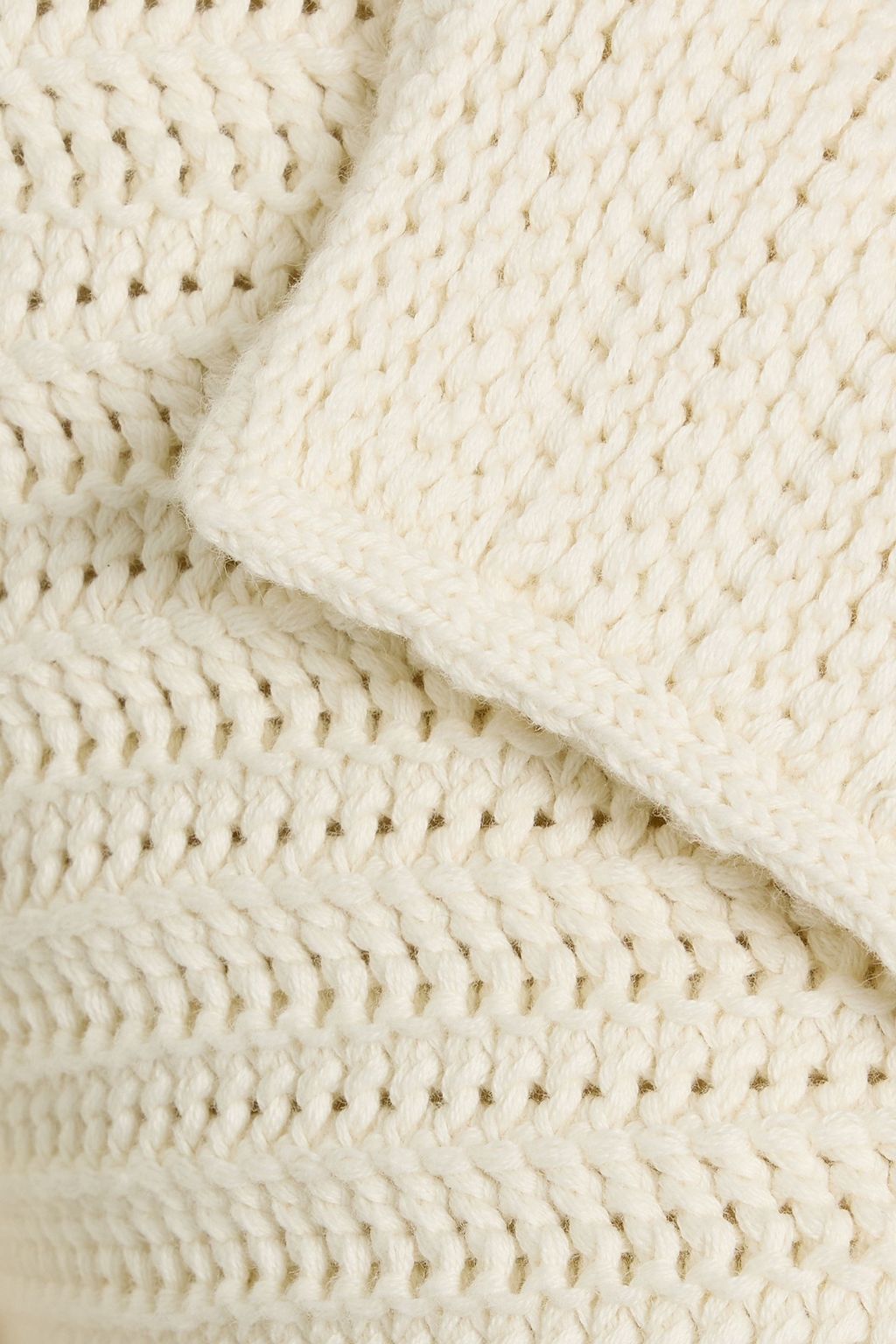 FRAME Crocheted cotton blazer