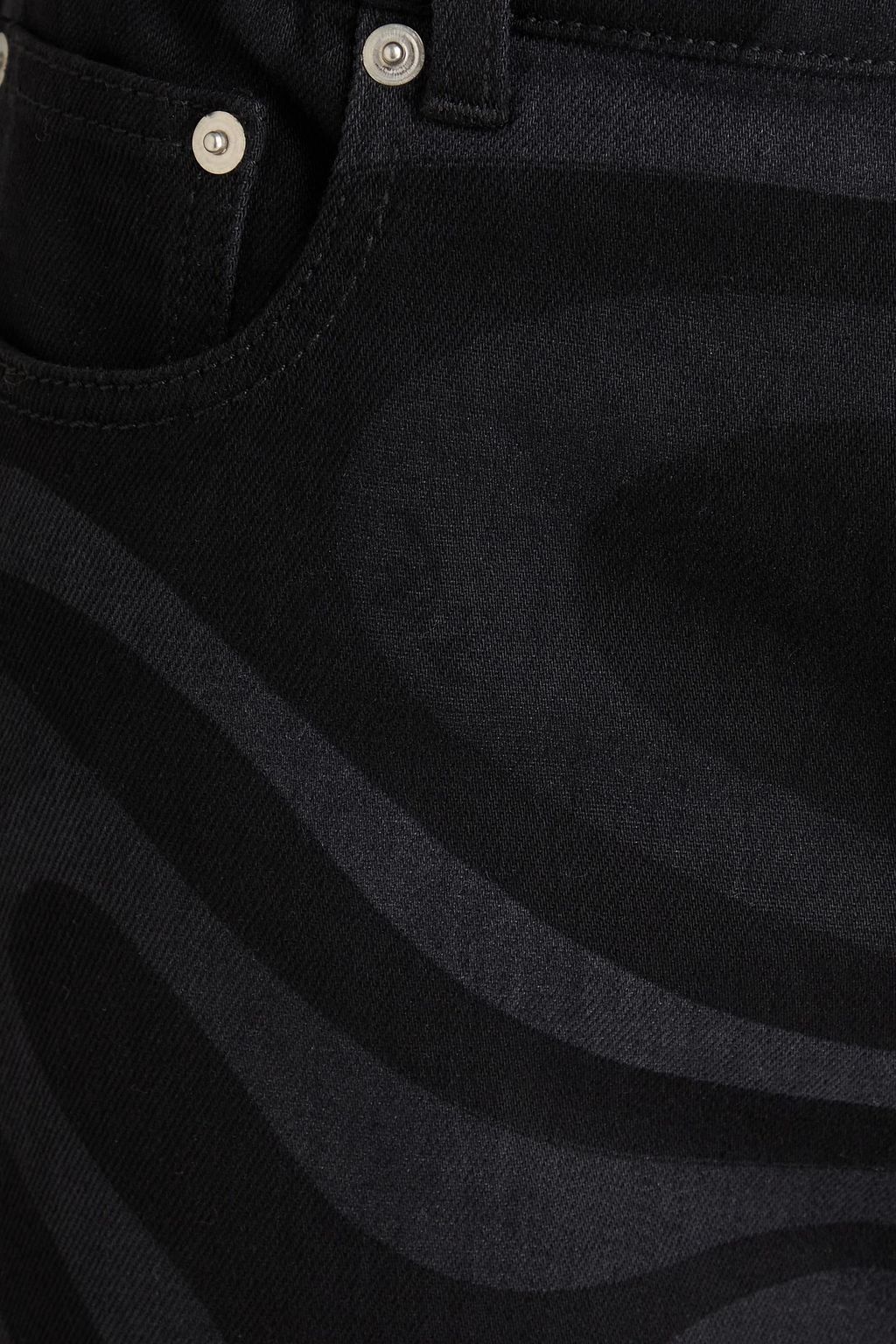 PUCCI Printed high-rise straight-leg jeans