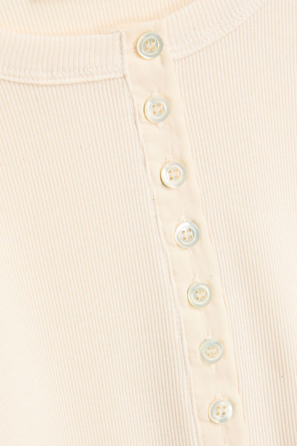 RÓHE Cotton-jersey top