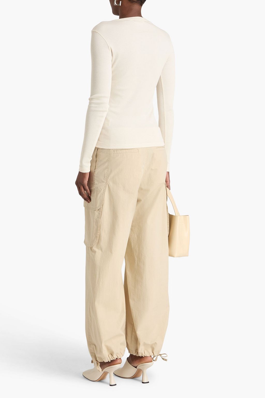 RÓHE Cotton-jersey top