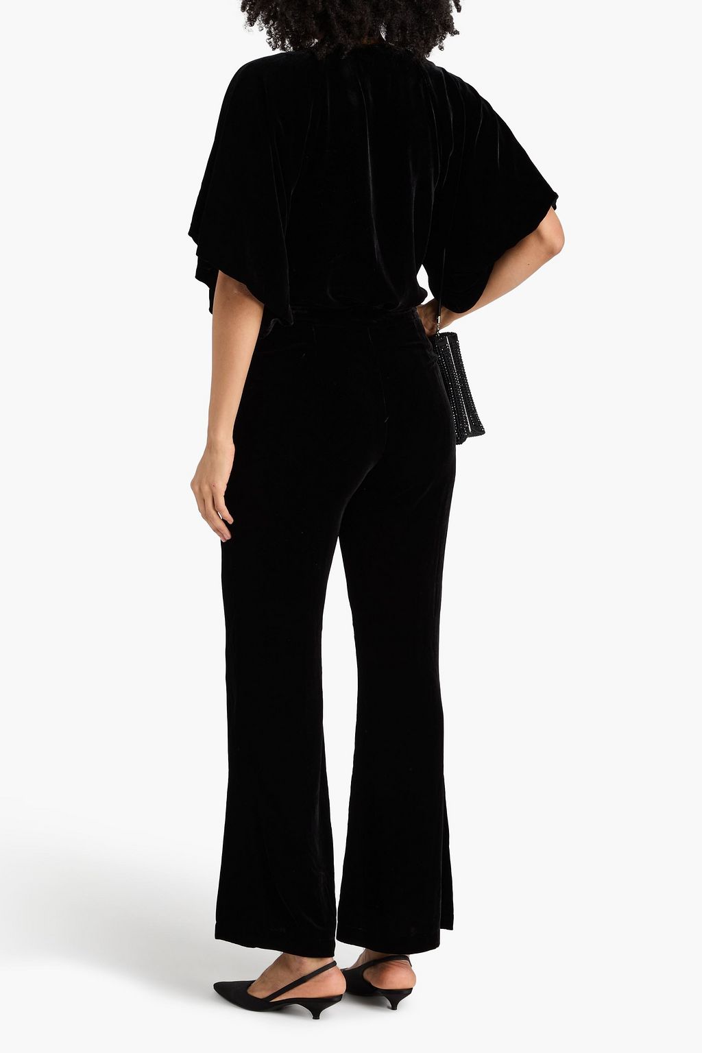 BY MALENE BIRGER Schlaghose „Amores“ aus Samt