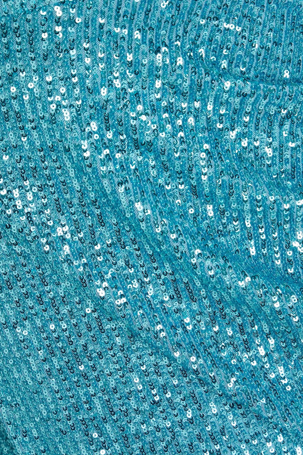 IN THE MOOD FOR LOVE Madeleine asymmetric sequined tulle maxi dress