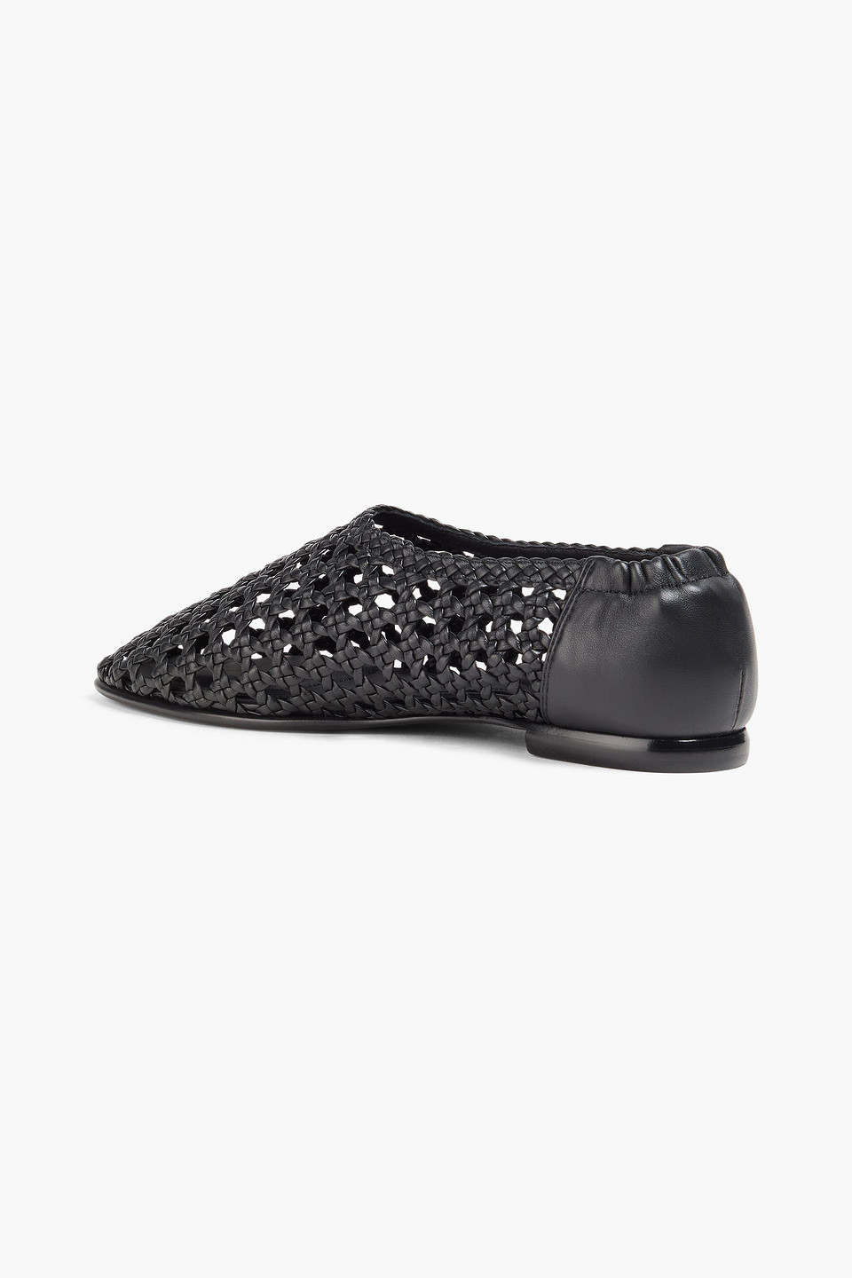  Simkhai - Eden Woven Leather Flats - Black - Eu 37 