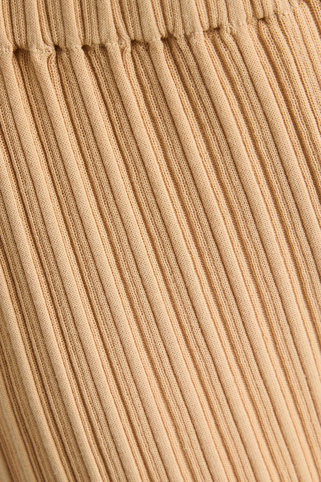 BY MALENE BIRGER Schlaghose aus einer gerippten Baumwollmischung