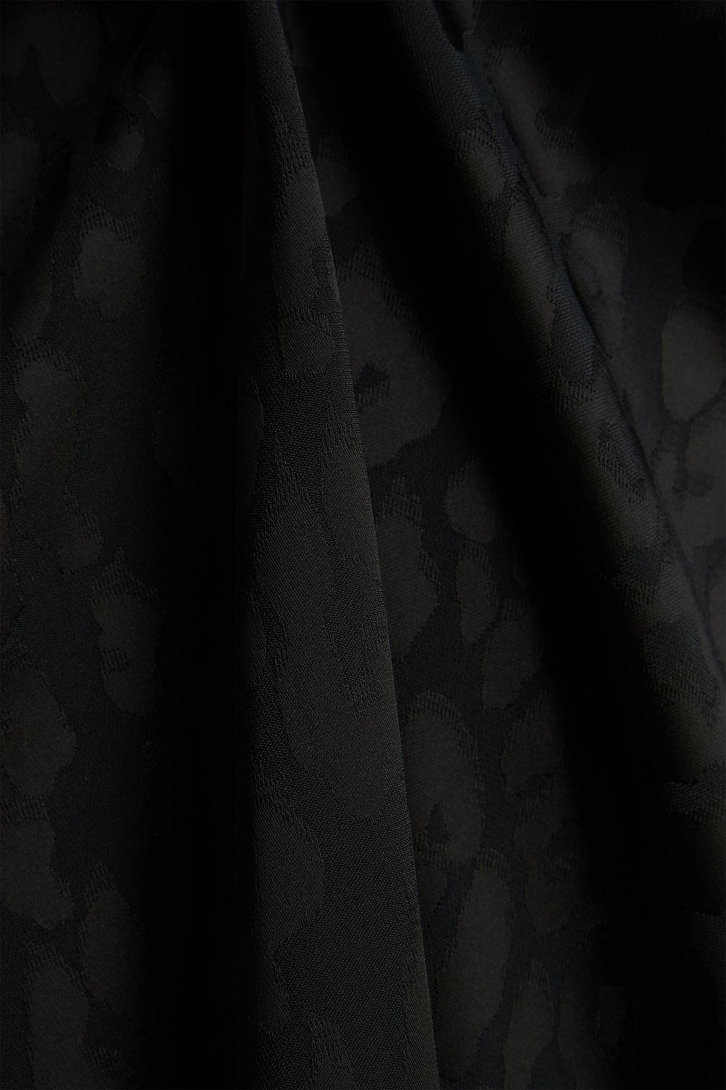 TEMPERLEY LONDON Willow leopard-jacquard midi dress