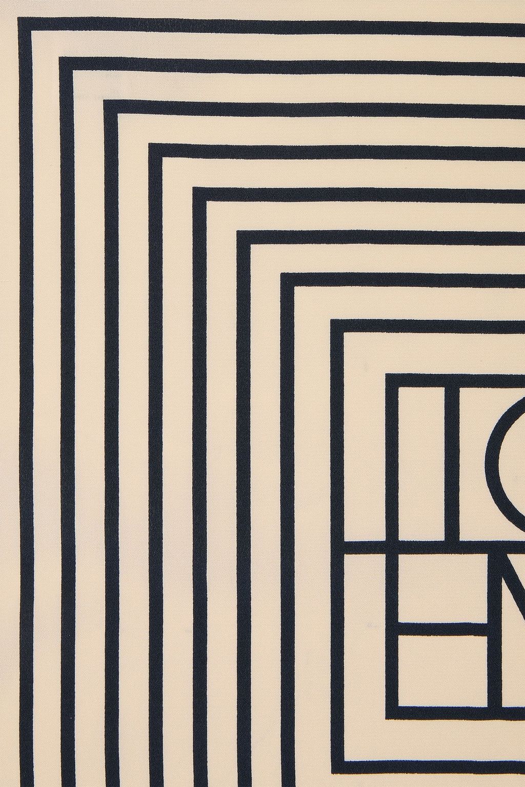 TOTEME Printed silk scarf