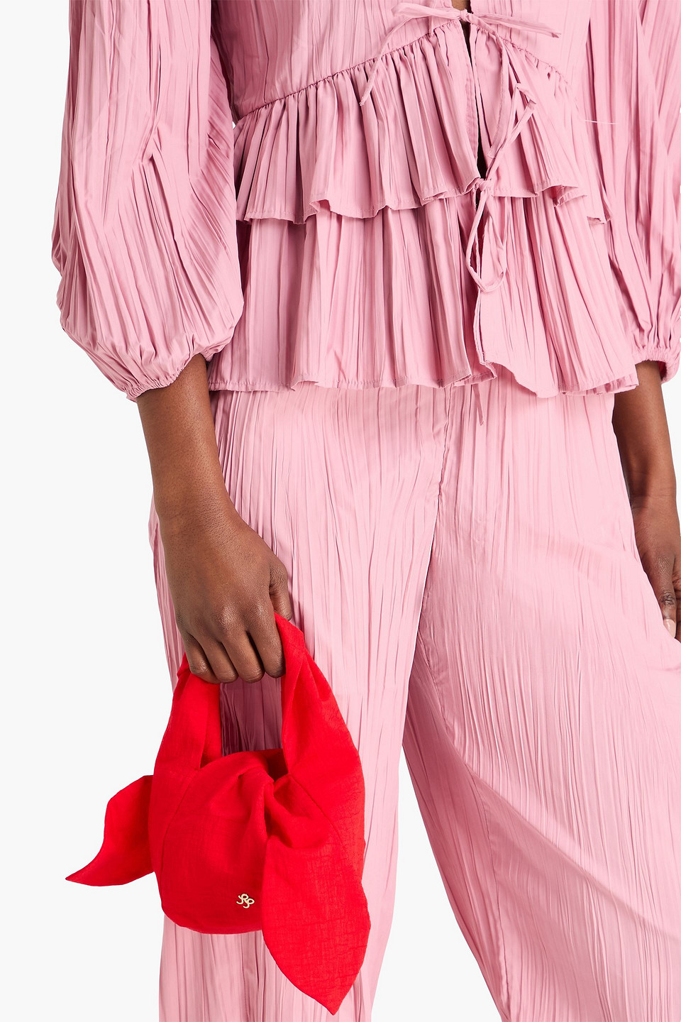  Rejina Pyo - Tote Bag „lena“ Aus Shell - Rot - Onesize 