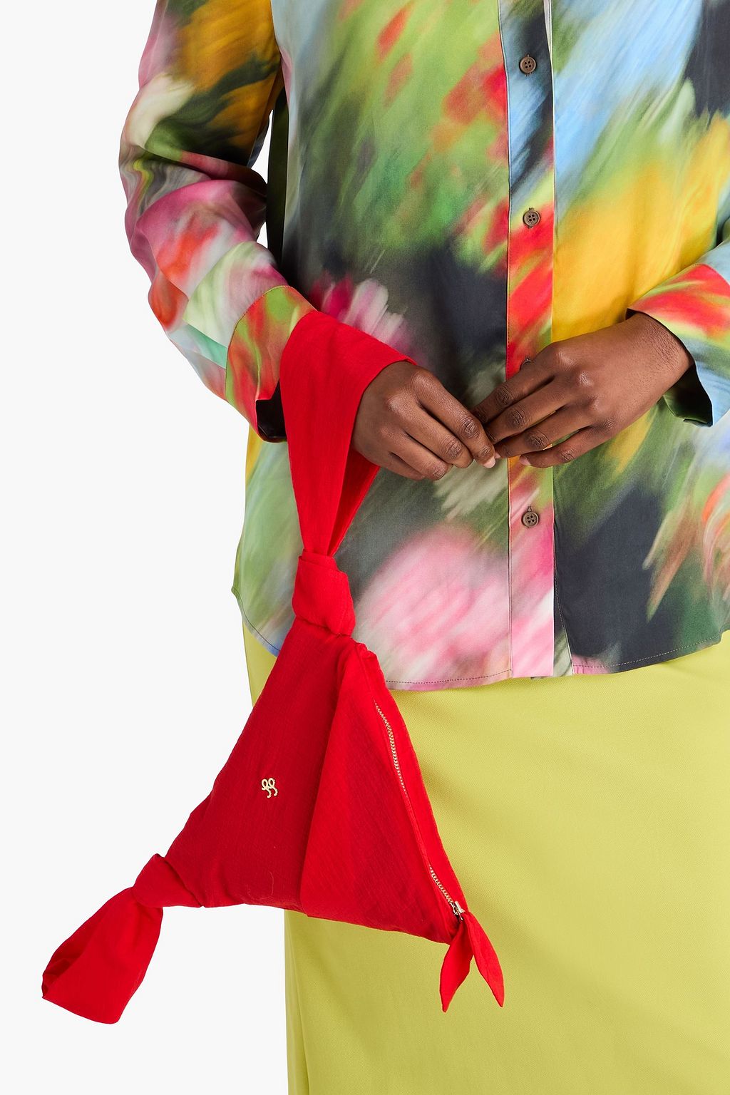 REJINA PYO Martina textured TENCEL™-blend tote