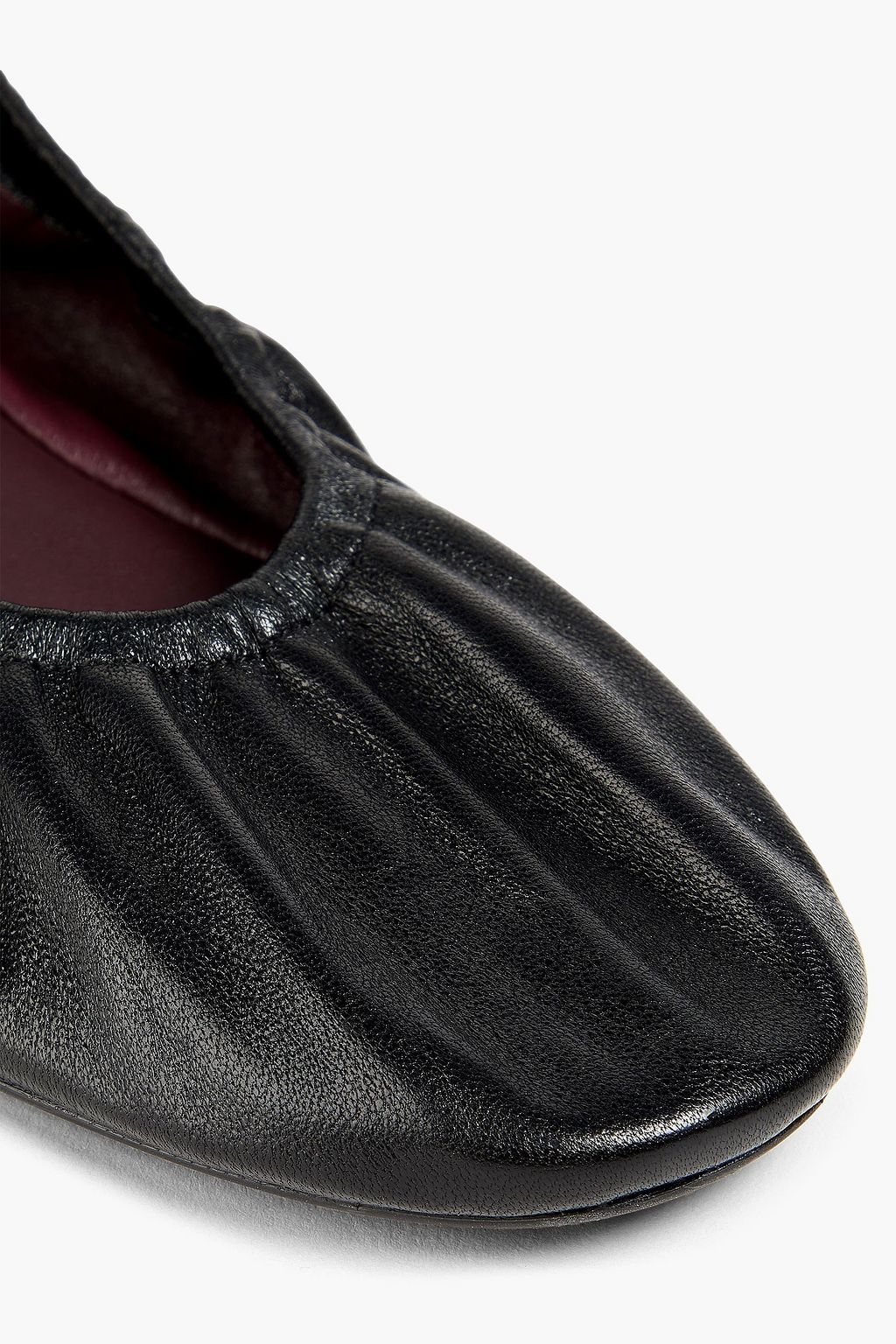 TORY BURCH Eddie leather ballet flats