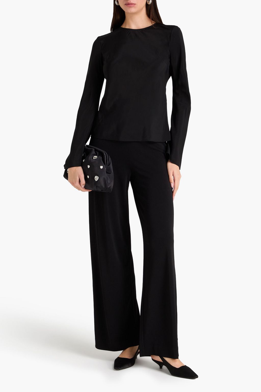 BY MALENE BIRGER Pricilla crepe de chine blouse