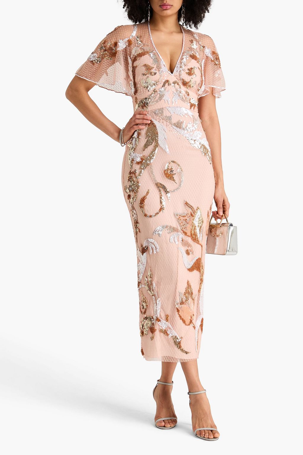 knee length dresses for ladies Temperley London - Cordelle Tassel Dress - White