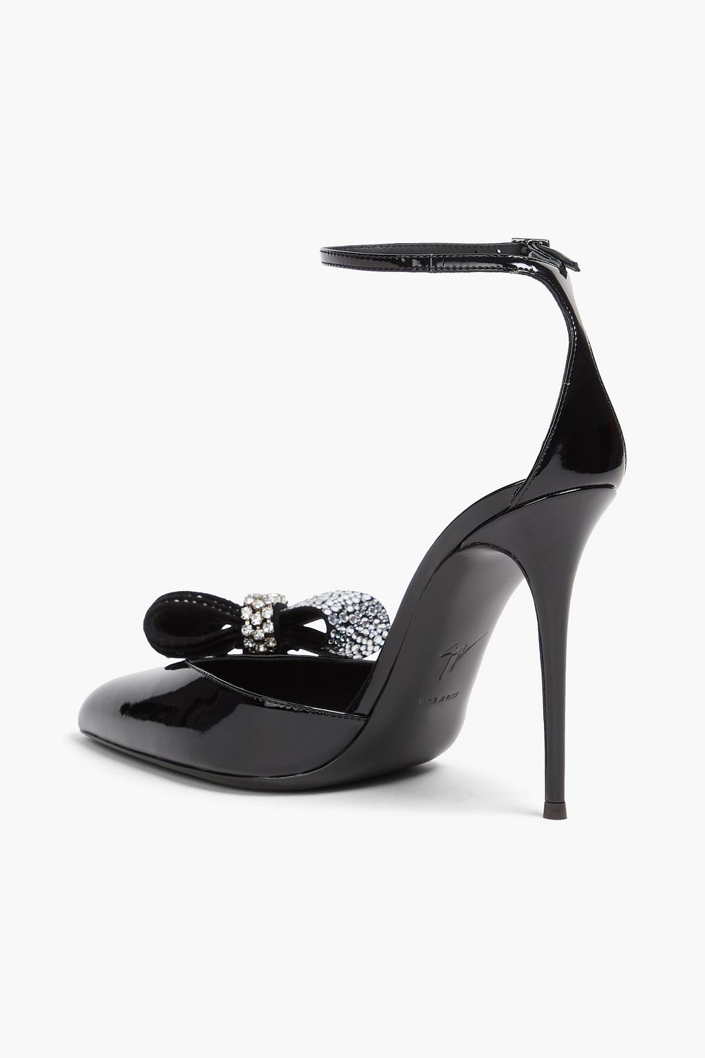 GIUSEPPE ZANOTTI حذاء بامب "ديكادنس" مزيّن بالكريستال