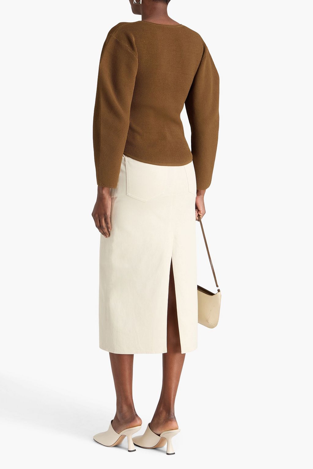 BY MALENE BIRGER Francinas ribbed-knit sweater