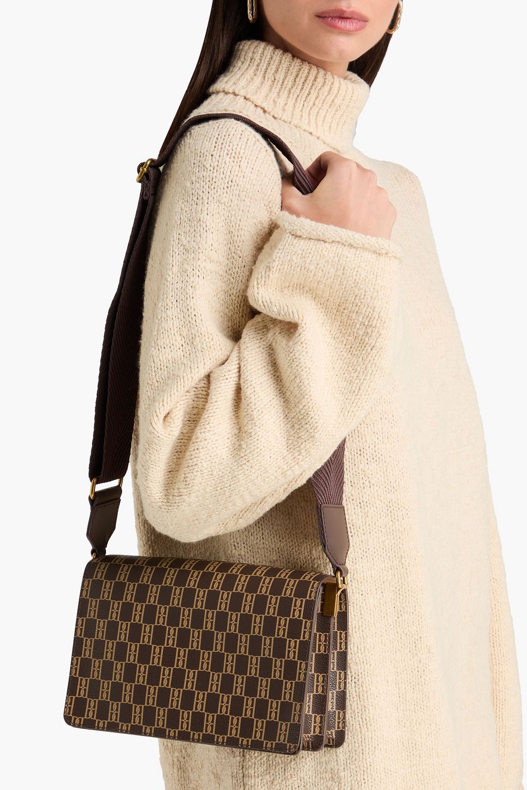 BY MALENE BIRGER Loenna printed coated-canvas shoulder bag