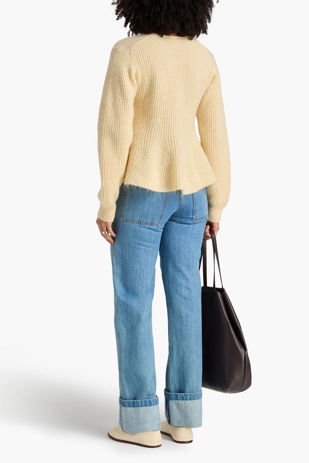 BY MALENE BIRGER Cova ribbed-knit sweater