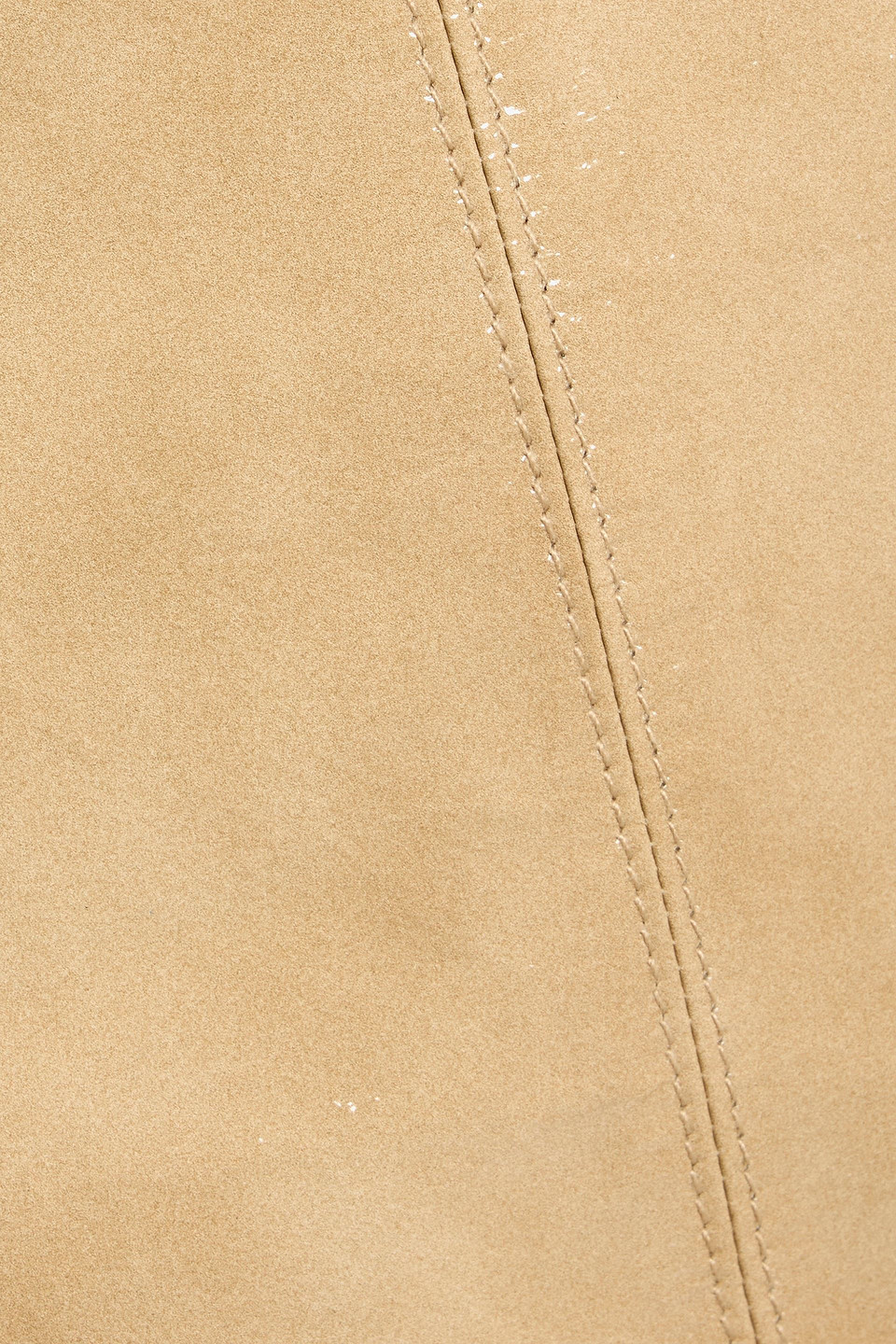 Veronica Beard Anderson Patent-leather Skirt In Neutral