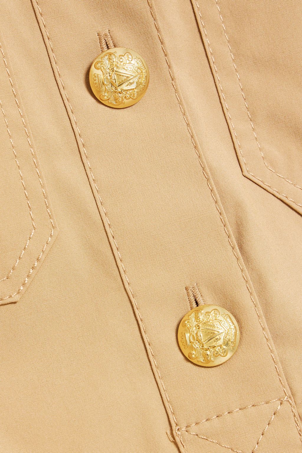 VERONICA BEARD Saude cotton-blend mini shirt dress