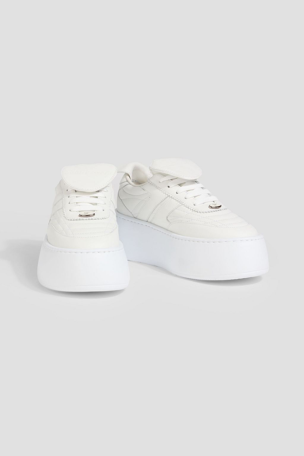 GIUSEPPE ZANOTTI GZ League Maxi quilted leather platform sneakers