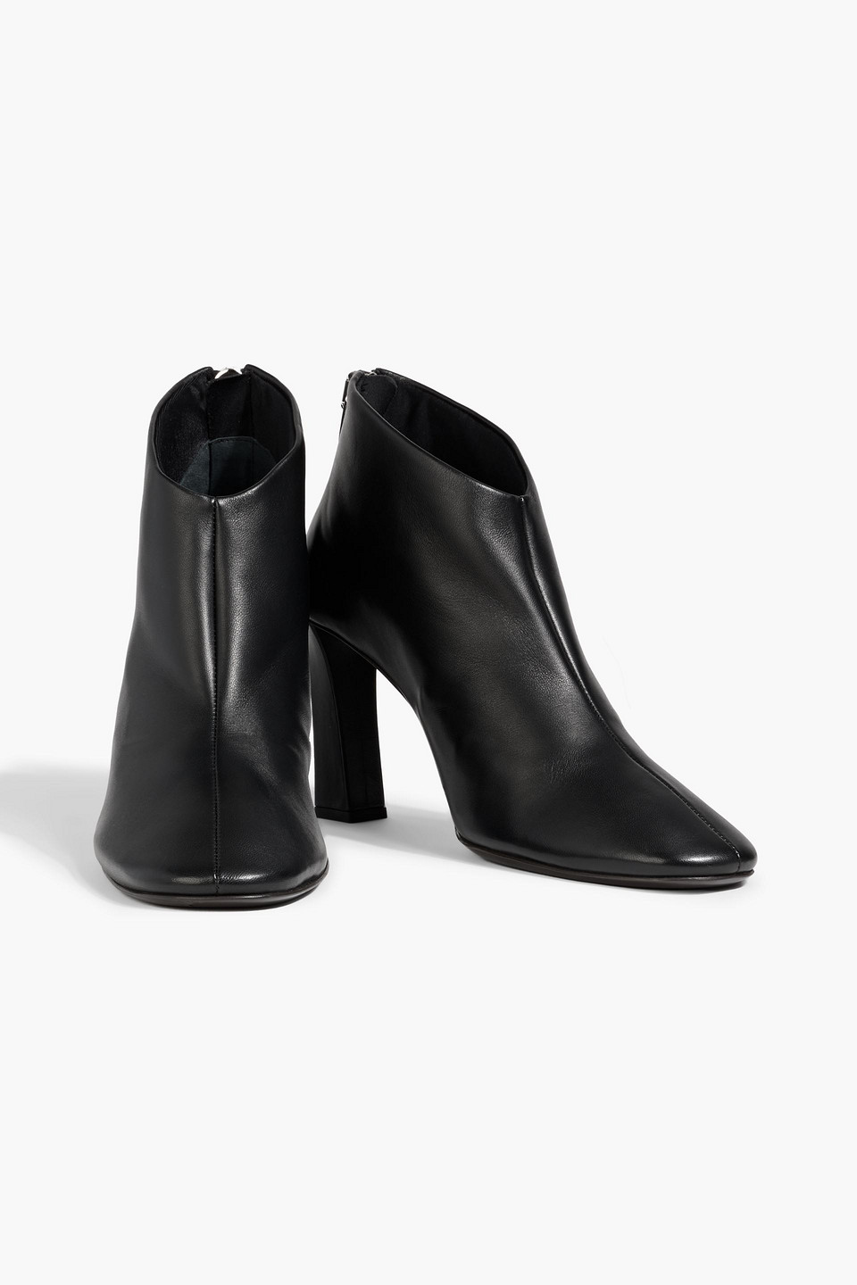 Giuseppe Zanotti Losie Bootie 90 High Heels Ankle Boots In Black Leather