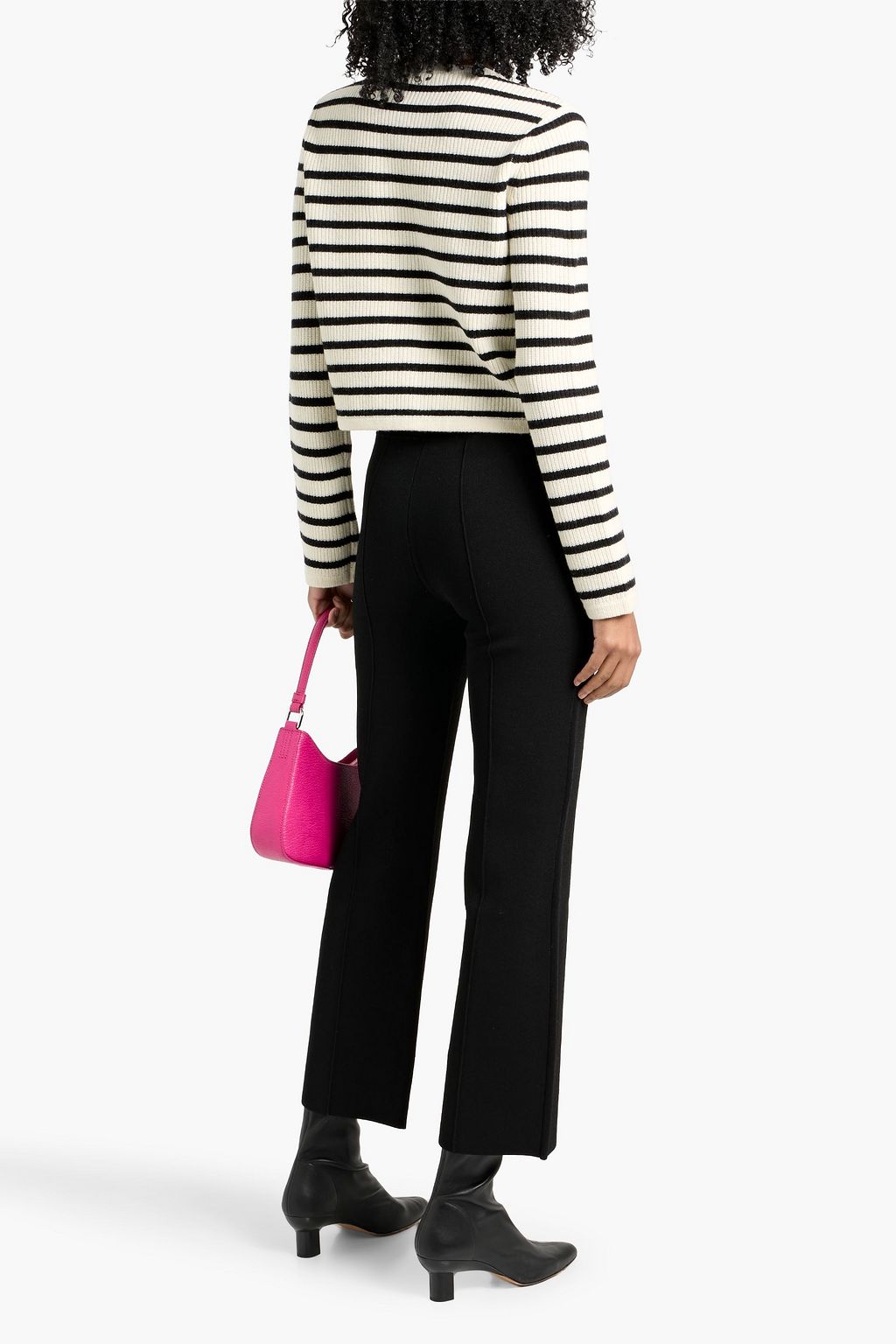VERONICA BEARD Bray stretch-knit flared pants