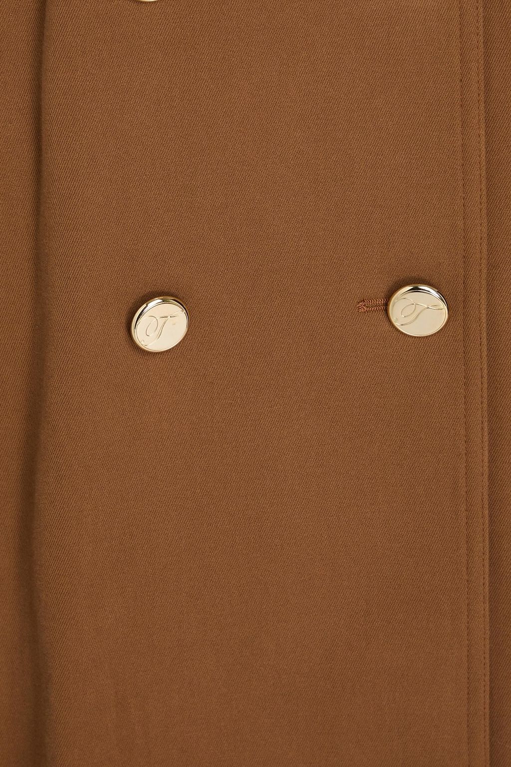 TEMPERLEY LONDON معطف ترنش "خافيير" من التويل المصنوع من مزيج الصوف والقطن