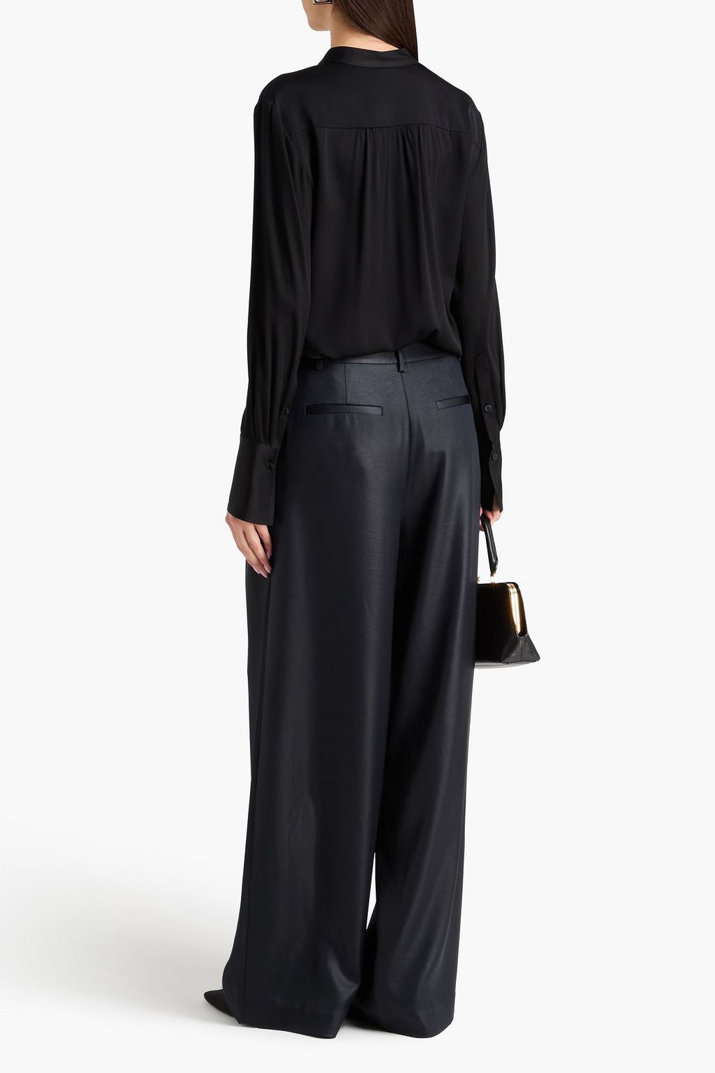 BY MALENE BIRGER تونيك من خليط الساتان والحرير