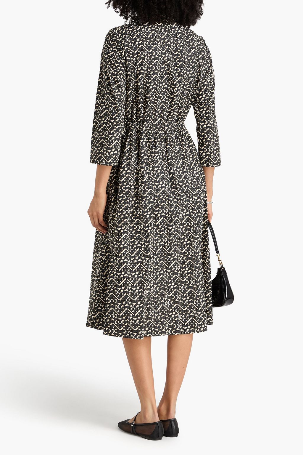 tory burch printed cotton shirt dress Printed Cotton Shirtdress
