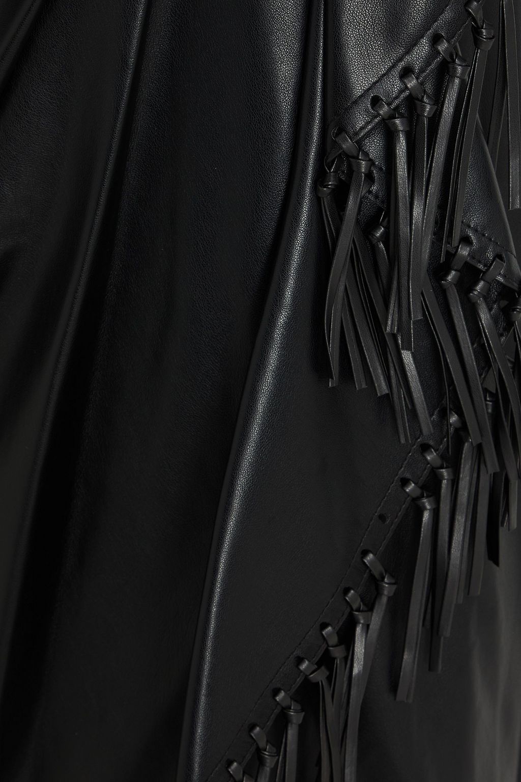 SIMKHAI Carlee fringed midi dress