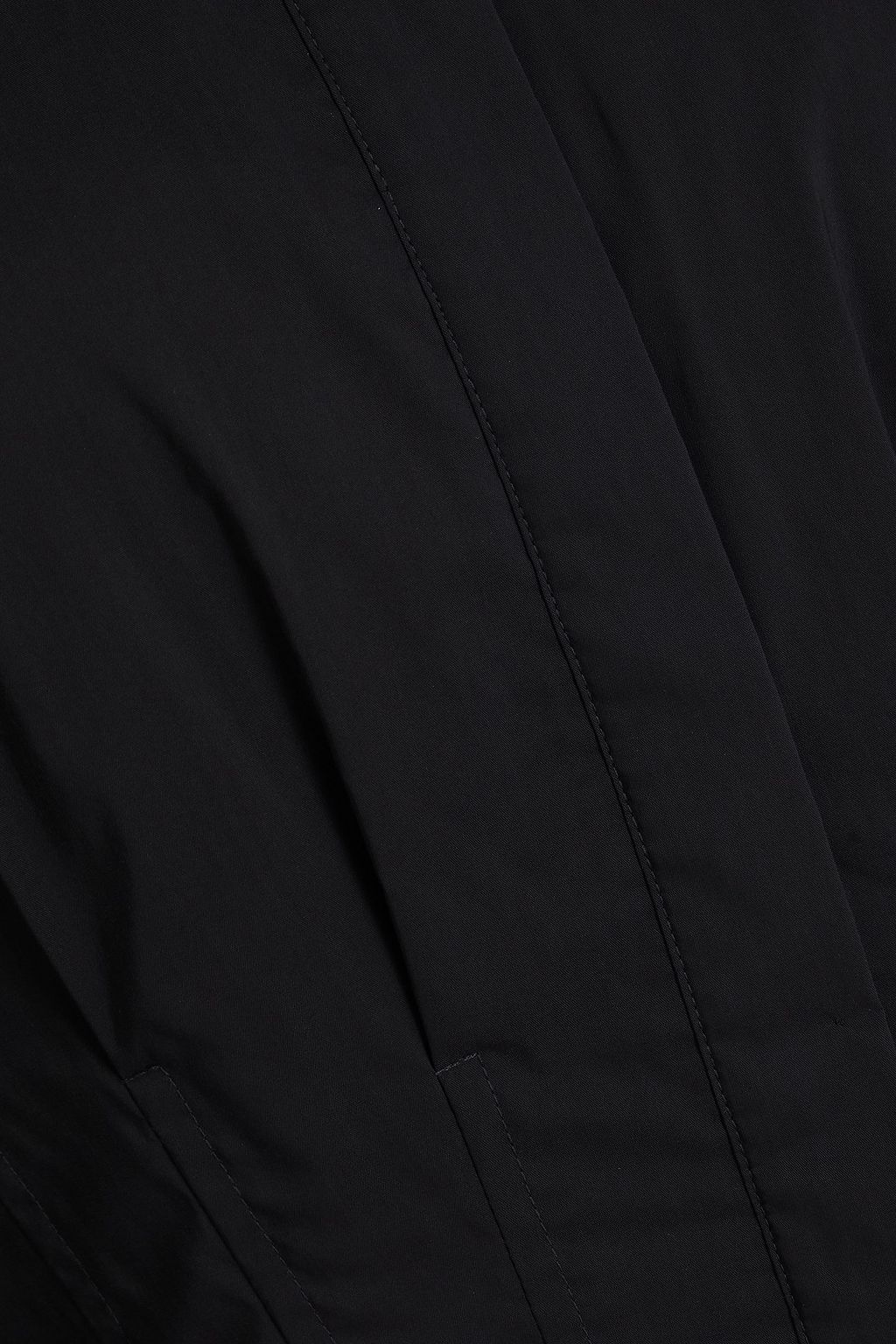 SIMKHAI コットン混ポプリン ミディシャツワンピース ピンタック入り