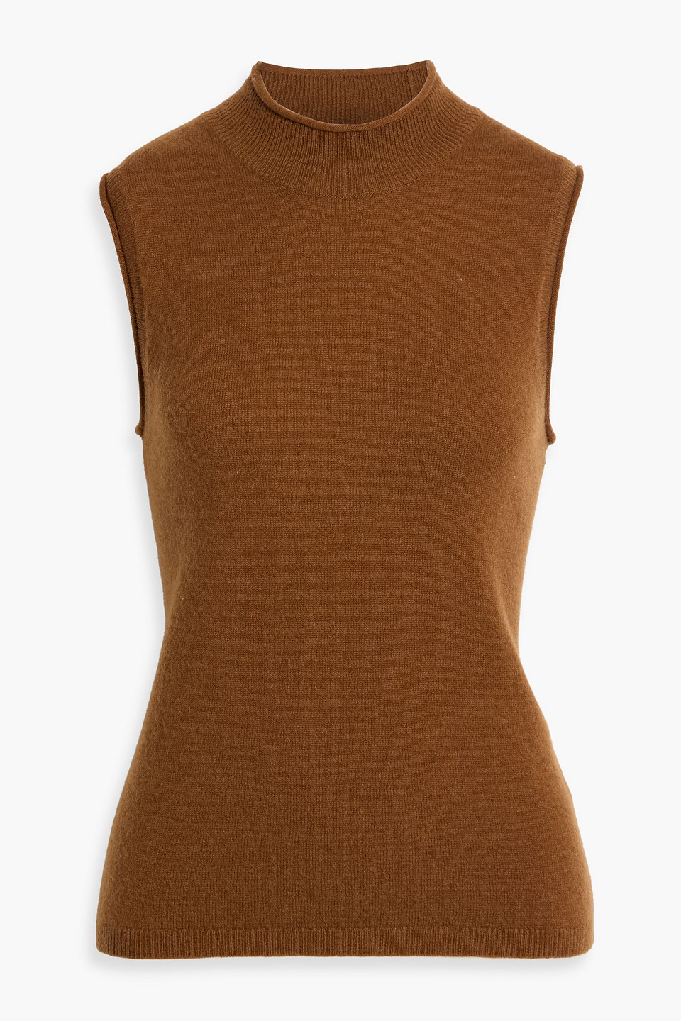 Veronica Beard Mahalia Cashmere Vest In Brown